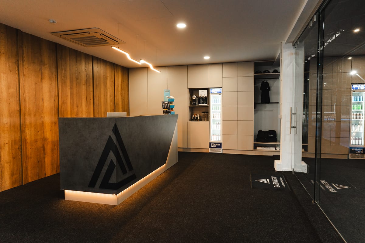 Zona de treino do Gabineski Gym — Porto